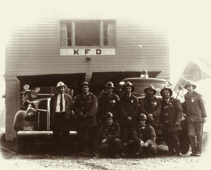 1960's photo of Kitsap County Fire District #10 in Kingston